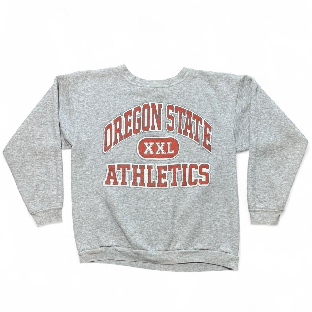Vintage 80s Oregon State University Athletics Sportswear Crewneck XL 22x26 USA